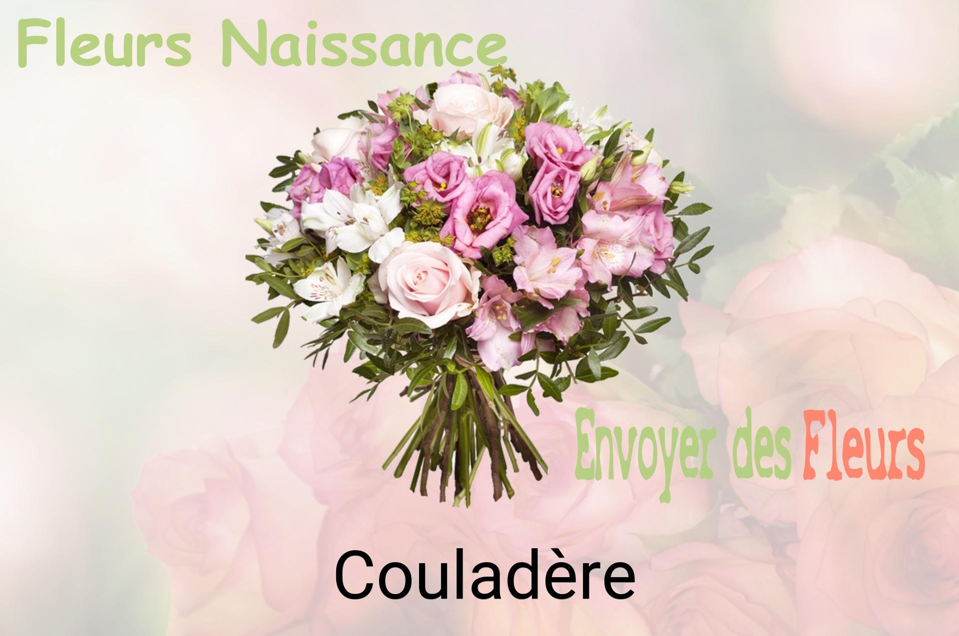 Bouquet de fleurs de naissance livré à Couladère